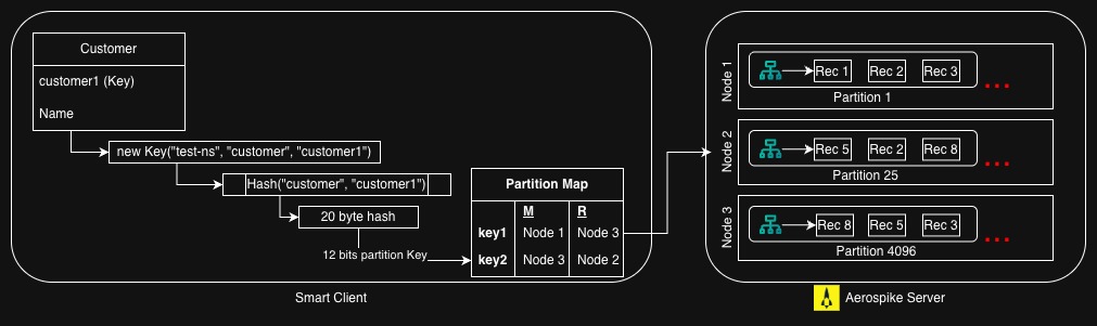 Aerospike Primary Index